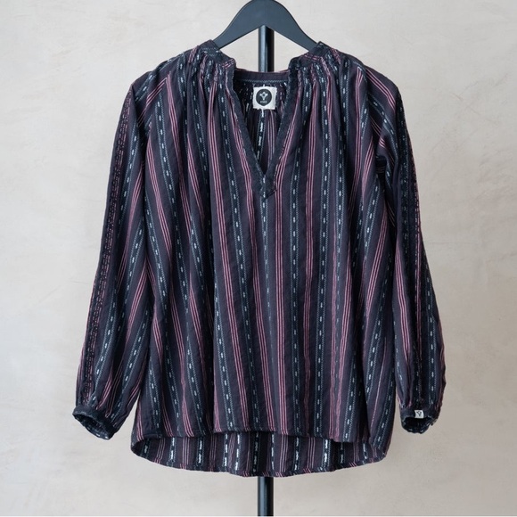 BSBEE Tops - BSBEE Bastia Shirt Black/Wine